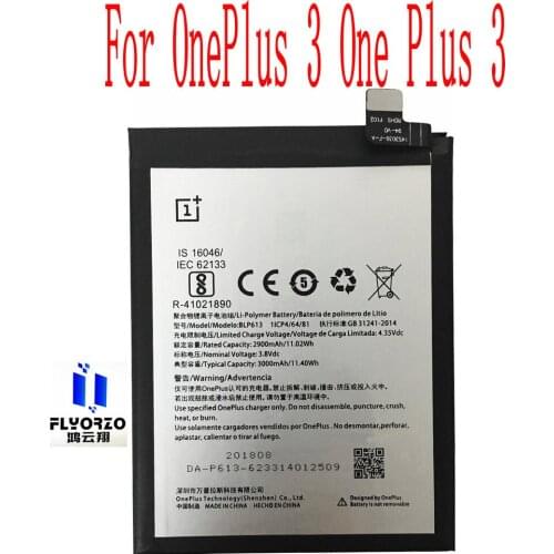 New High Quality 3000mAh BLP613 Battery For OnePlus 3 One Plus 3 Mobile Phone