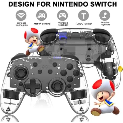 Wireless Bluetooth-compatible Gamepad For Nintend Switch Pro NS-Switch Pro Game Joystick Controller For NS-Switch Lite