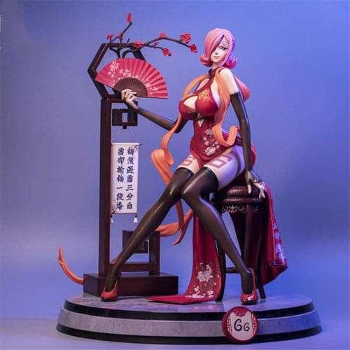 ONE PIECE Limit GK Statue Luck Vinsmoke Reiju National Charm Goddess Gelma 66 Statue Resin Action Figure Model Toys Y2039