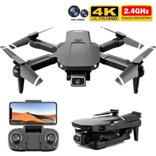 2021 New RC Drones With HD 4k Wide Angle Camera 2.4G Wifi Fpv Adult Toys Dron 4-Axis One-Button Auto Return With LED Lights