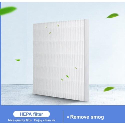 Custom Size Rimless Air Purifier Hepa Filter 355*300*20mm H12 Air Purifier Parts for Hitachi EP A3000 filter replacement