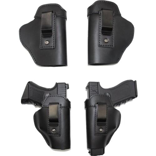 IWB Concealed Leather Holster Carry Holster For Sig Sauer P226 SP220 P229/Glock 17 37/Beretta 92/CZ 75/PP/PM Pistol Gun Holster