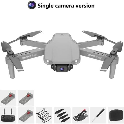 New E99 PRO2 Mini RC Drone 4K Camera WIFI FPV Aerial Photography Helicopter Foldable Quadcopter Kid Toy GIft With Three Batterie