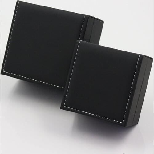 Fashion High Quality Bracelet Watch Box Faux Leather Square Jewelry Watch Case Display Gift Box with Pillow Cushion
