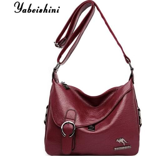 Fashion Brand Women Messenger Bags Luxury Handbags Women Bags Designer High Quality Leather Crossbody Shoulder Bags Sac A Main