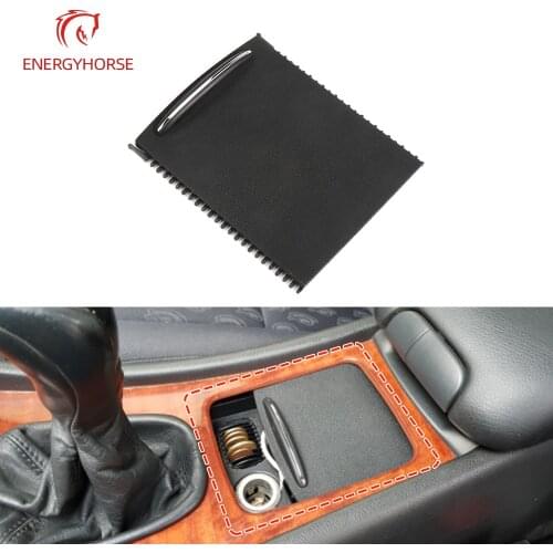 New Car Inner Centre Console Slide Roller Blind Cover For Mercedes For Benz C-Class W203 2000-2007 Car Water Cup Holder