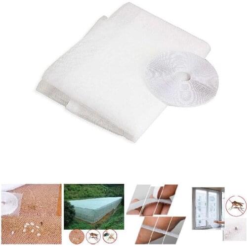 200cm*150cm/130cm*150cm DIY Flyscreen Curtain Insect Fly Mosquito Bug Window Mesh Screen xqmg Door Window Screens Home Textile