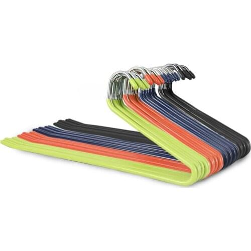 35cm 10 pcs/lot 2 Shape Wind-proof Pants Rack Anti-skid Trousers Hanging Multifunctional Z Type Stainless Steel Trousers Hanger