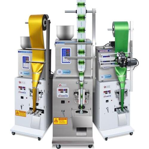 Fully Automatic Packing Machine Sealer Granules Weighing Quantitative Pack Seal Bag Making Equipment Powder Packaging Tools 220V