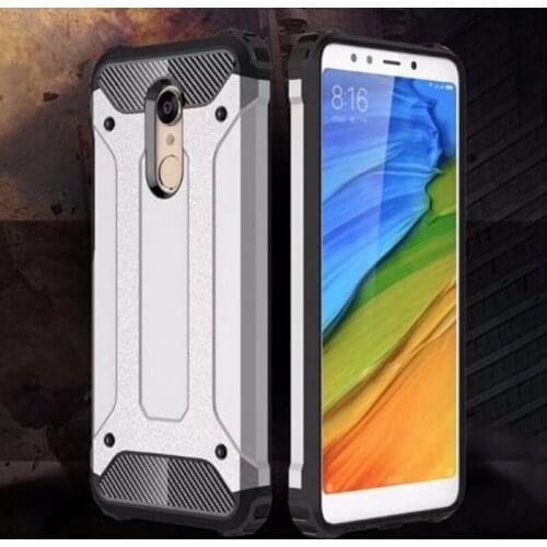 Wholesale PC+TPU Hybird Protective Case For Xiaomi Redmi 5 Plus within Heat Radiation Nets Precise Holes Outdoor Shockproof Case