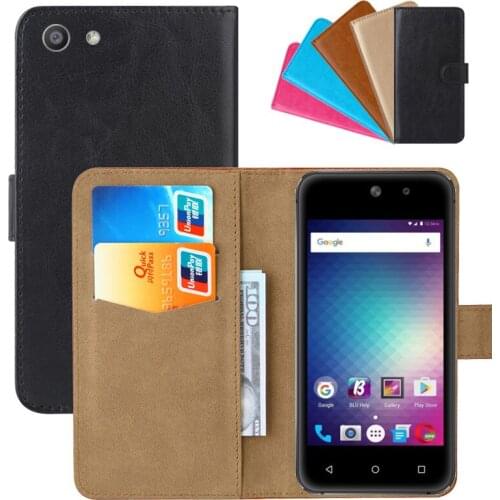 Luxury Wallet Case For DEXP Ixion M340 PU Leather Retro Flip Cover Magnetic Fashion Cases Strap