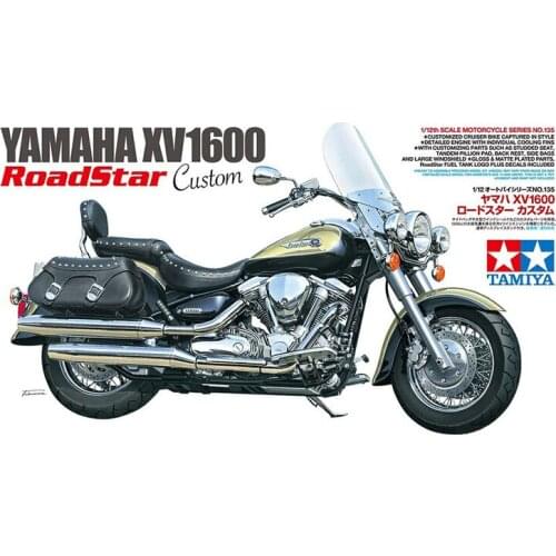 Assembly Model 1/12 Yamaha XV1600 Road Star Custom 14135