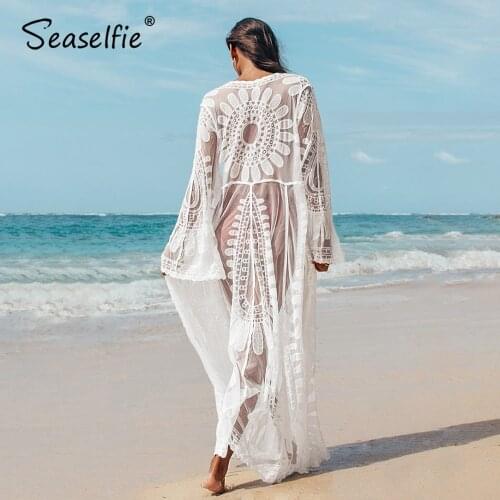 Женские пляжные кимоно Seaselfie China At AliExpress