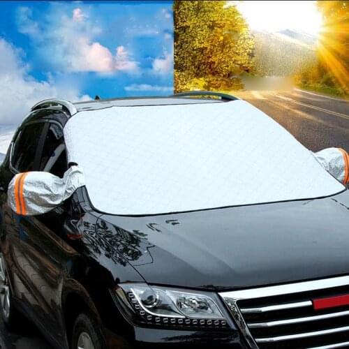 Windshield Car Snow Cover Sunshade Outdoor Waterproof Anti Ice Frost Auto Protector Winter Automobiles Exterior Cover