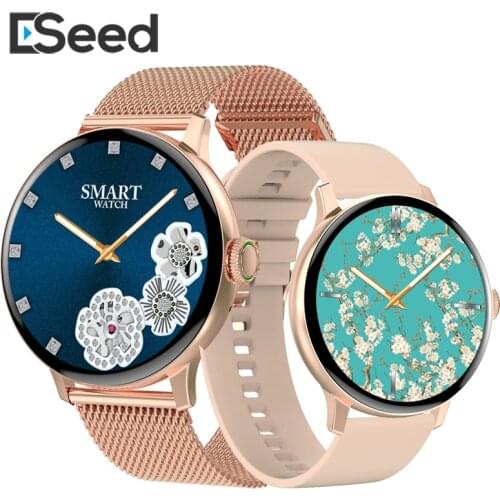 ESEED DT88 smart watch women ip68 waterproof 1.22 inch screen Heart rate blood pressure for android apple samsung huawei watch