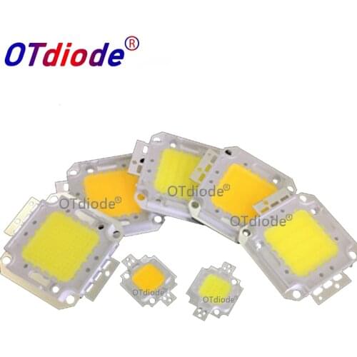 LED COB Chip 10W 20W 30W 50W 100W Warm White Pure White Light For DIY 10W 20W 30W 50W 100W High Power LED Flood Light Spotlight