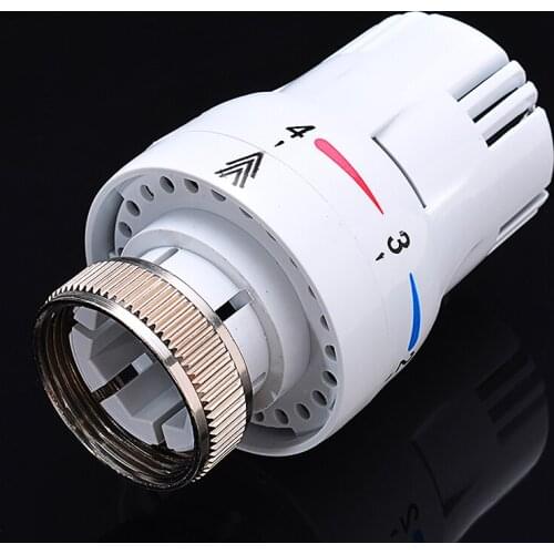 Thermostatic Radiator Valve Pneumatic Temperature Control Valves Remote Controller Radiator Head For Heating System Drop Ship