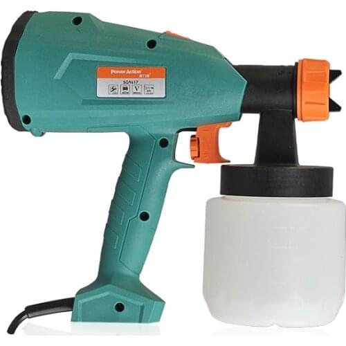New 1pc 220V 400W Electric Spray Gun Paint Spray DIY Electric Spritzpistole HVLP 800ML 60DIN-S