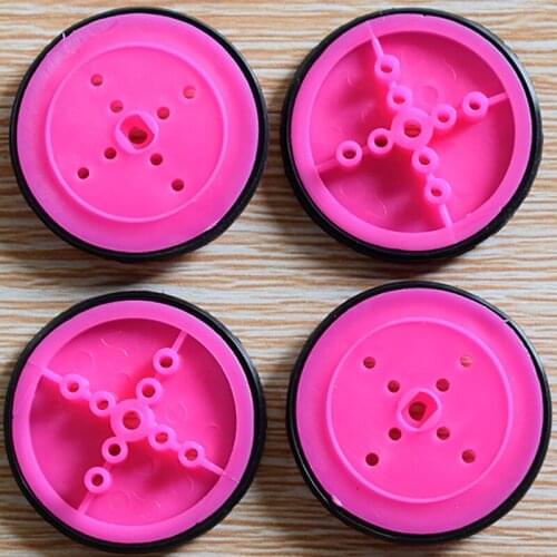 10/100pcs 39MM rubber wheel//tamiya/four-wheel drive wheel/Technology model parts/diy toy accessories/baby toys gift