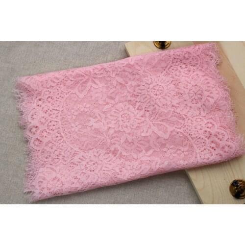 3 meters long, soft eyelash lace fabric, DIY clothing, home table decoration fabric, cloth