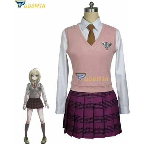 Danganronpa V3 Akamatsu kaede Cosplay Costume