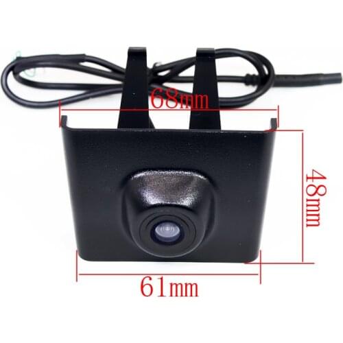 Night vision HD CCD Car front view camera for HYUNDAI NEW TUCSON 2015 2016 front positvie forward camera parking waterproof