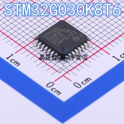 1PCS-10PCS 100% brand new original authentic STM32G030K8T6 QFP-32 32G030K8T6 QFP32 32-bit microcontroller chip 64MHz/64KB