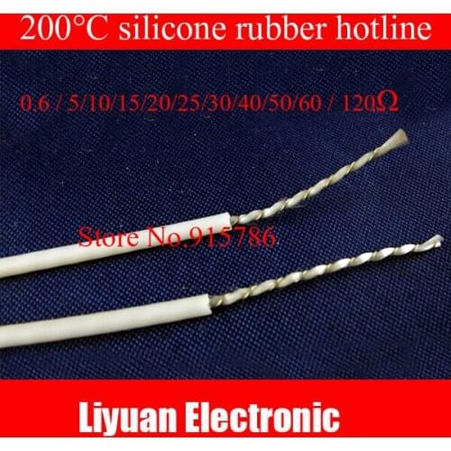 200C silicone rubber hotline sensor / spiral wire electric blankets / hatch plus hotline / Soap Box blanket heating wire