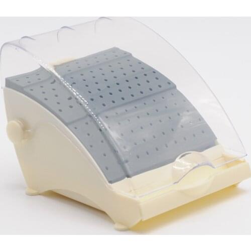 Dental Lab Holder 142 Burs Block Station with Pull out Drawer Easily Sterilized By Cold Disinfection and Immersion