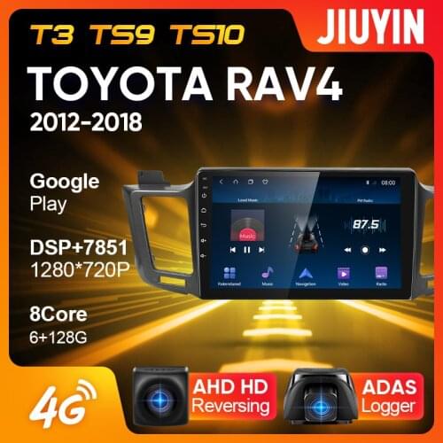 JIUYIN Type C For Toyota RAV4 4 XA40 5 XA50 2012 - 2018 Car Radio Multimedia Video Player Navigation GPS No 2din 2 din dvd