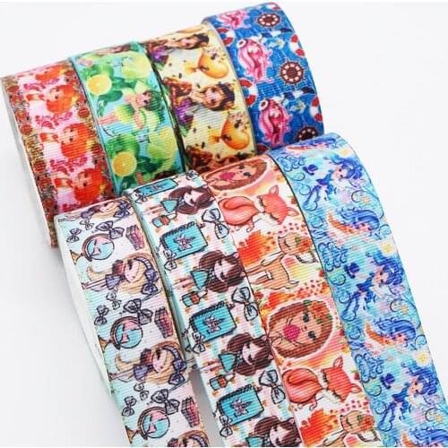 Good Quality Printed Grosgrain Ribbon printed Tape 39748