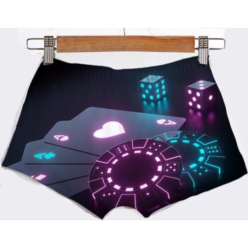 Custom Made Create Your Own Design Casino Player Sexy Women Summer Hot Shorts