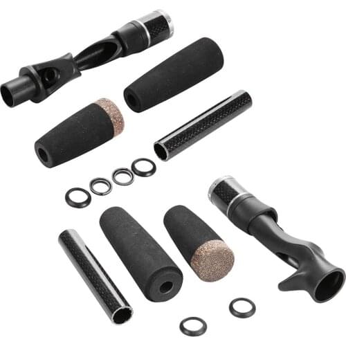 EVA Handle Split Cork Rear Grip Reel Seat ACS plastic Fishing Rod Building Repair Kit For baitcasting/spinning fishing reel NEW