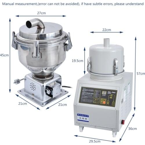 TH-700G Carbon Brush Automatic Vacuum Feeding Machine Plastic Pellet Injection Molding Machine Separate Type Filling Machine