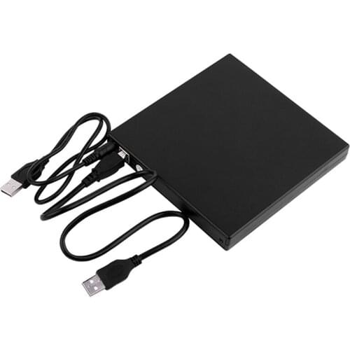 Universal Car USB 2.0 Portable External Ultra Speed CD-ROM DVD Player Drive Car Disc Support for Laptop PC Desktop