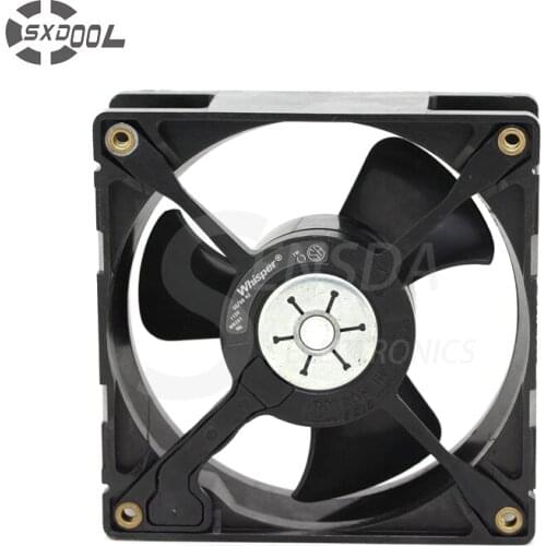 SXDOOL WR2A1 AC 115V 1W 12038 12cm 120mm 120*120*38mm metal motor cabinet cooling fan