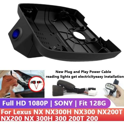 Hidden HD 1080P Plug and play Car DVR Camera dash cam By APP Control For Lexus NX NX300H NX300 NX200T NX200 NX 300H 300 200T 200