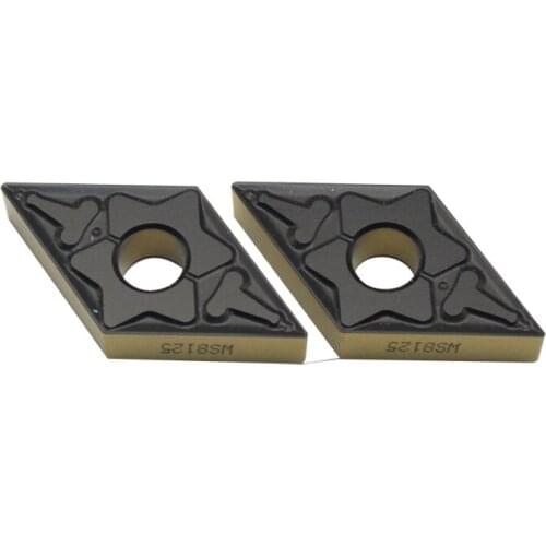 WS8125 DNMG150404 TM 20PCS processing high degree of finish metal ceramic inserts,DNMG150404 TM insert carbide for turning tool