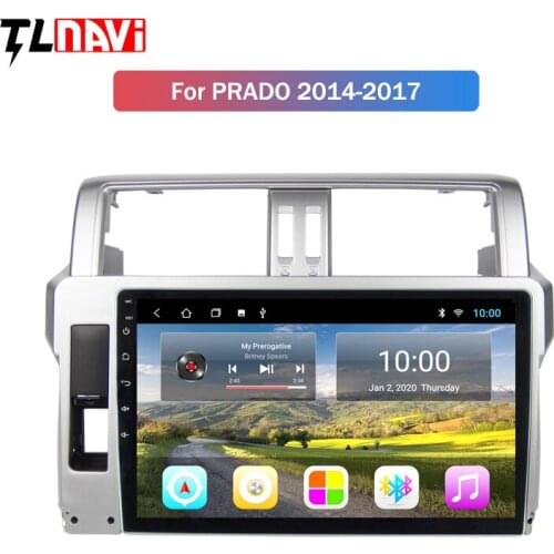 2G RAM 10.1 inch Android 9 Car GPS Navigation For Toyota prado 2014-2017 Stereo Audio Radio Video Bluetooth