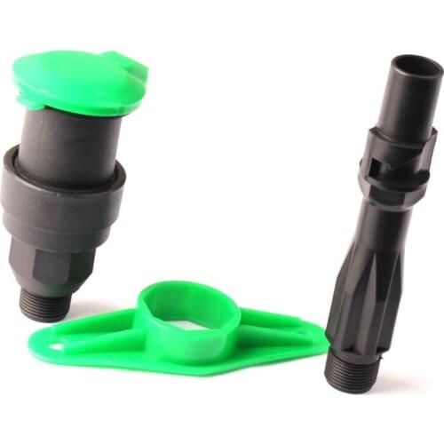 4pcs 3/4 inch PE Outside The Wire Plastic Water Intake Valve, Male Thread Rapid Water Intake Valve Dispenser Water Taking Kits