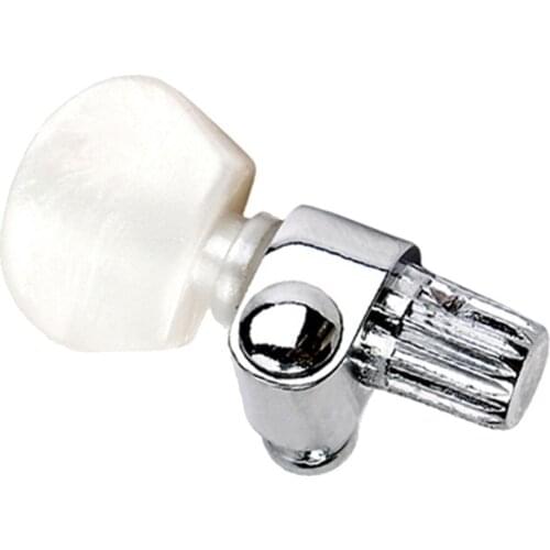 5th Banjo Geared Tuner Tuning Keys Peg Machine Heads w/Pearl Button