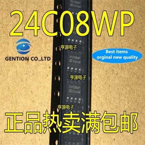 50Pcs M24C08 24C08WP M24C08-WMN6TP in stock 100% new and original