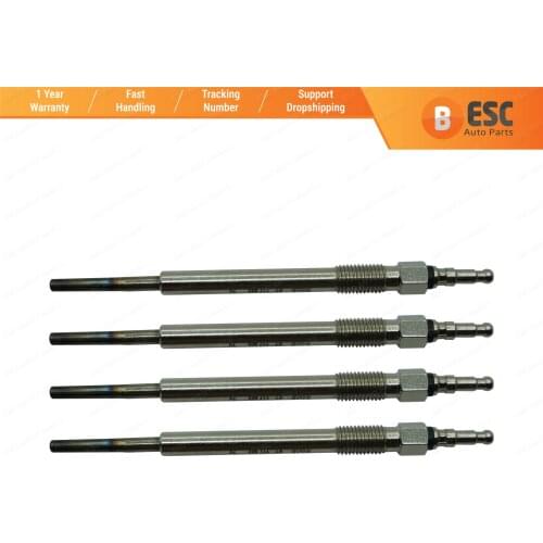 ESC EGP5-1 4 Pcs Heater Glow Plugs N10579805, MN980406, GX3117, 0106671802 for VW Audi Seat Skoda Mitsubishi