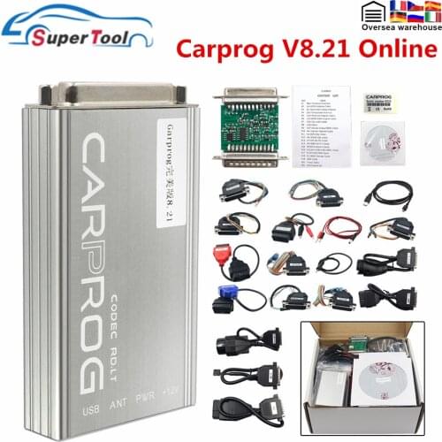 Carprog V8.21 Auto Repair Tool Online ECU Tuning Programmer With Keygen Car Prog V 8.21For Airbag Reset/Radio/Dash/IMMO/ECU