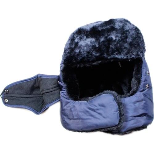 Headwear Winter Women Mens Bomber Hats Fur Earflaps Warm Caps Ushanka Helmet