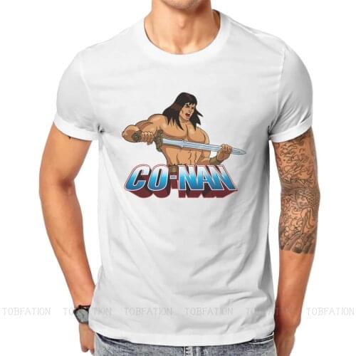 CO-NAN Round Collar TShirt He-Man and the Masters of the Universe Skeletor Orko Fabric Basic T Shirt Mans Clothes Fashion
