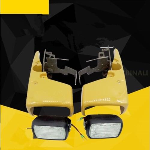 FOR CATERPILLAR CAT 320D/324/325/326/329/330D Excavator cab light cover work light Excavator Accessories