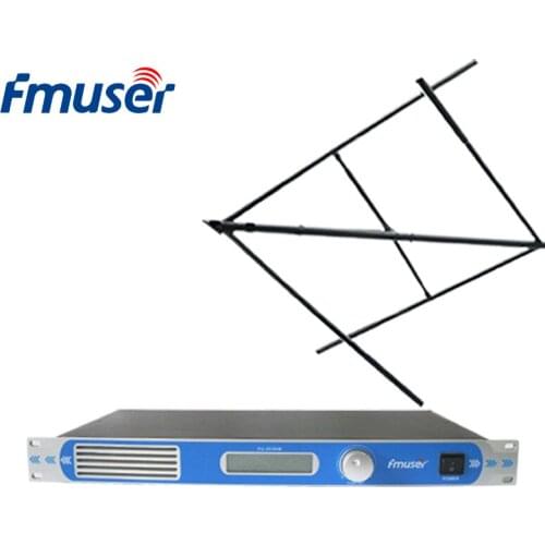 FMUSER FU-30/50B 50W FM Transmitter Set FM Broadcast Radio Transmitter+CP100 FM Antenna Kit For FM Radio Station CZE-T501