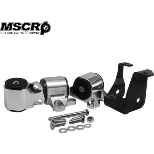 Engine Swap Mount Kit( 2-bolt Left Mount) fit for HONDA CIVIC D16 B16 B18 B20 EK