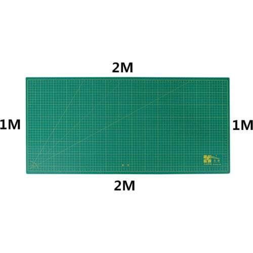 1M×2M PVC Cutting Pad Double-sided Self-healing Plate Patchwork Mat Artist DIY Manual Sculpture Tool Home Carving Scale Board